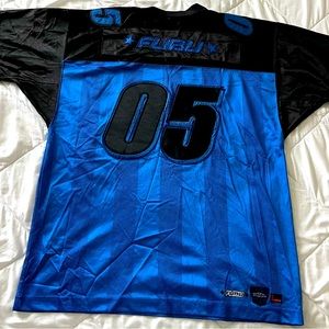 Black/Blue FUBU jersey vintage retro